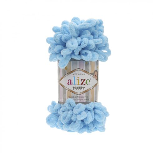 Puffy fonal - élénk kék 287