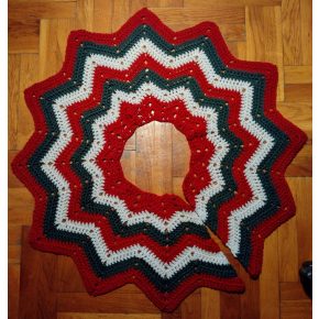 Karácsonyfa szoknya - Christmas tree skirt