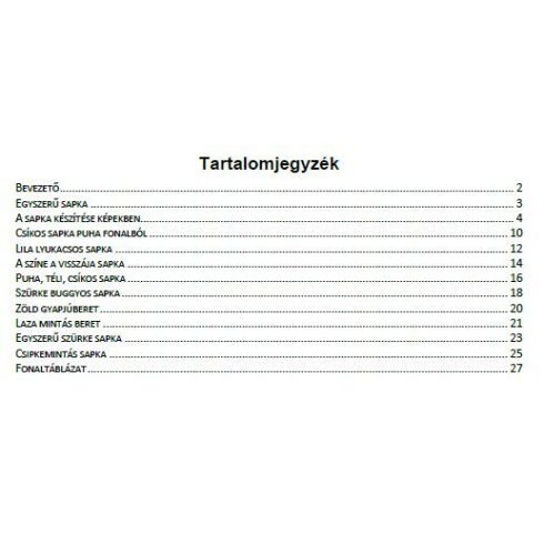 9 horgolt sapka - 2015
