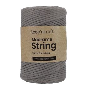 Macrame String - középbarna