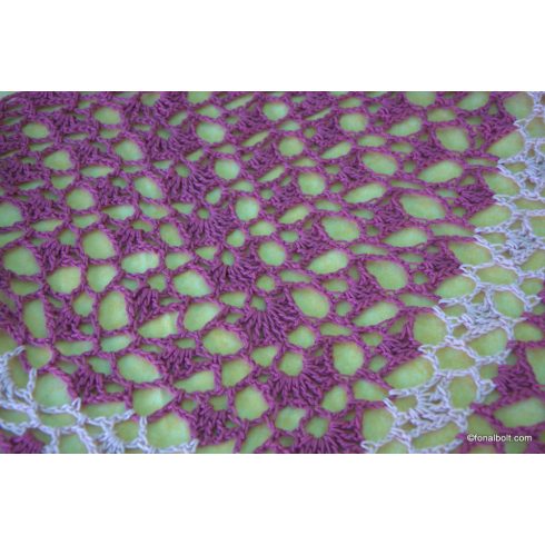 Kendőt horgolok - horgolás tanfolyam