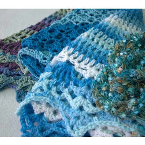 Kendőt horgolok - horgolás tanfolyam