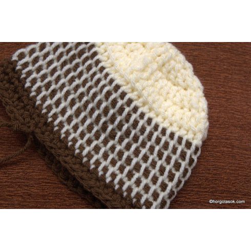 Kétvégű tuniszi horgolótű 25 cm