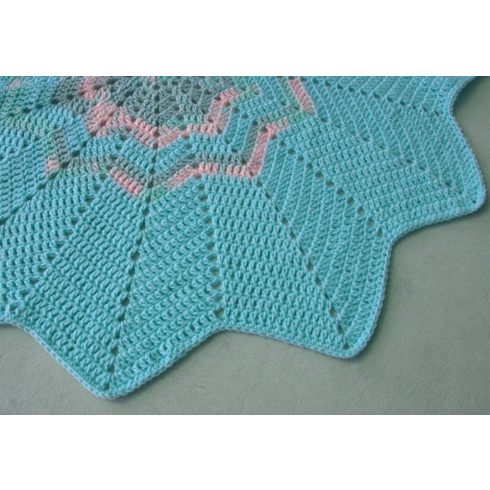 Csillag formájú babatakaró