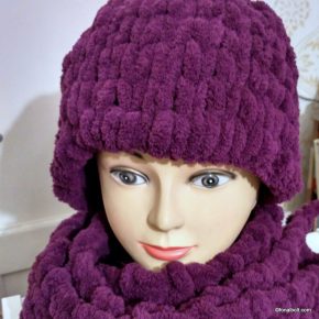 Sapka, puha, különleges fonalból - rendelésre