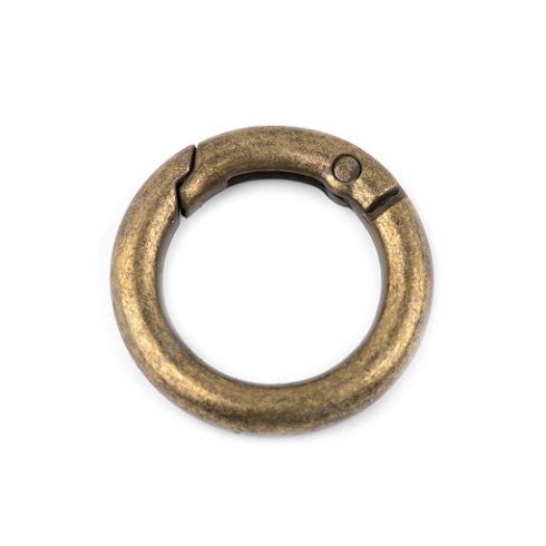 Karika formájú karabíner táskára, 18 mm