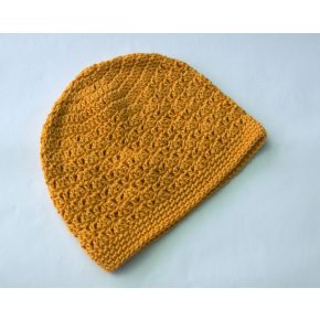 Mustársárga babasapka