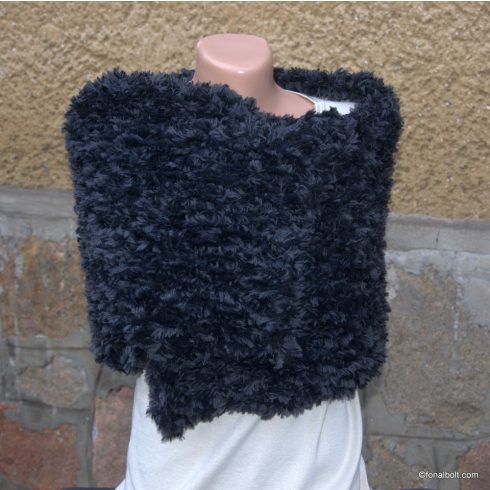Puffy Fur fonal - fekete