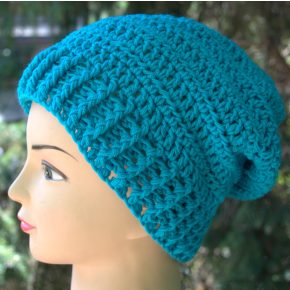 Türkisz sapka leírása