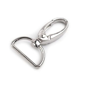 Fém, forgatható delfinkapocs - 25 mm