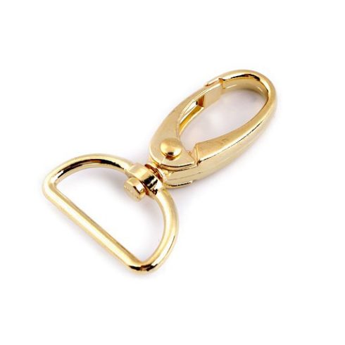 Fém, forgatható delfinkapocs - 25 mm