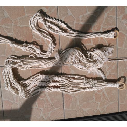 Makramé virágtartó - rendelésre