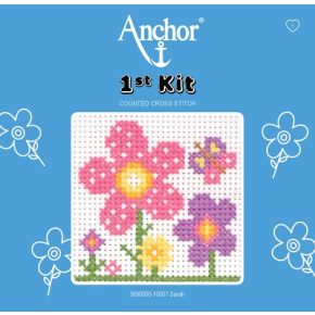 Anchor 1st Xszemes kit - virágok 