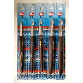 Prym soft-nyelű horgolótűk, 7-12 mm között