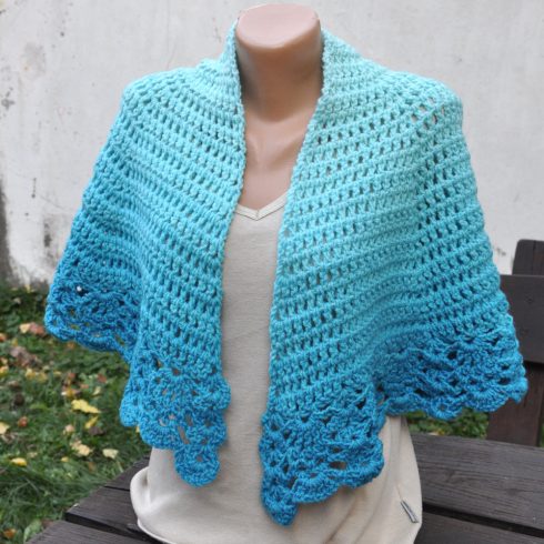 Kerek kendő - rendelésre