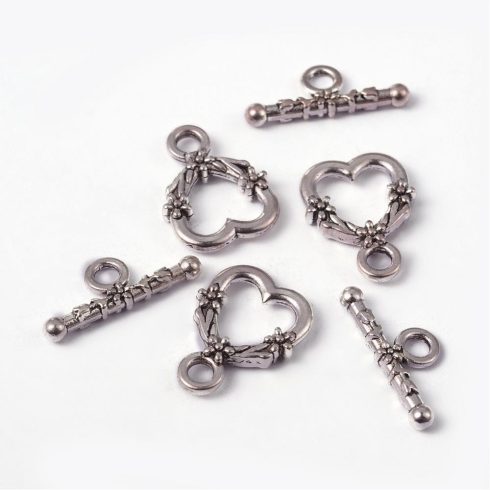 Szív alakú T-kapocs