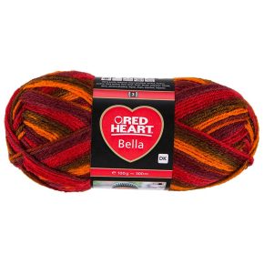 Red Heart Bella fonal - passion color - 1005