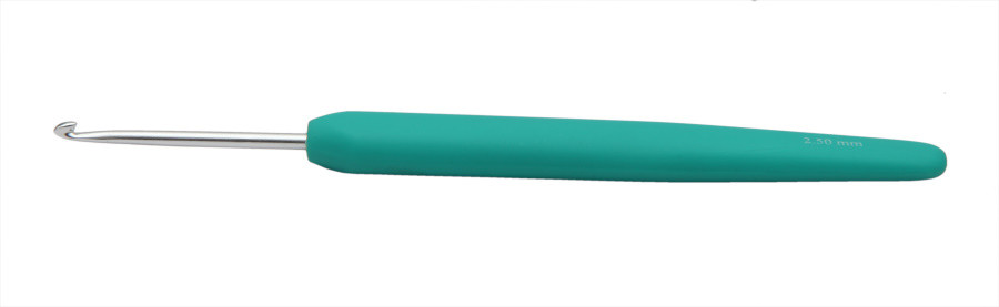KnitPro Waves 2,5 mm-es horgolótű színes nyéllel