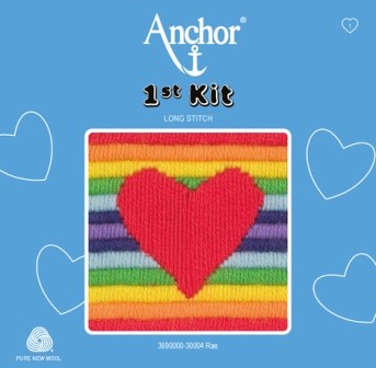 Anchor 1st hosszúöltéses kit - szív 
