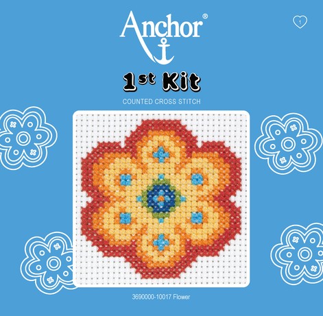 Anchor 1st Xszemes kit - virág 