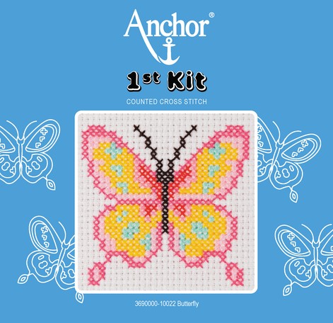 Anchor 1st Xszemes kit - pillangó 